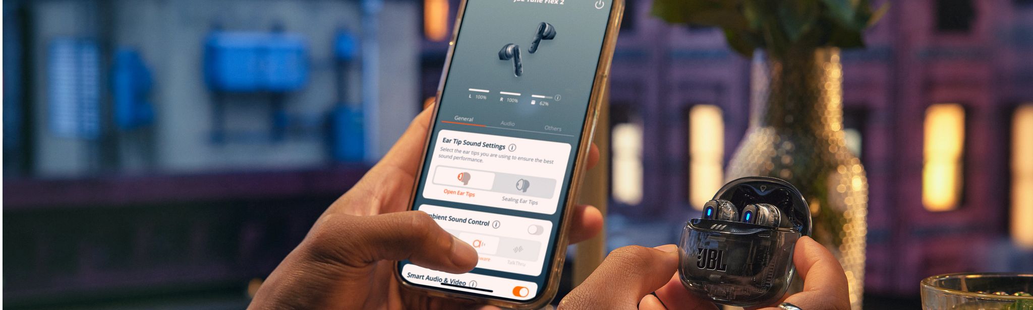 JBL TUNE FLEX 2: SONIDO QUE SE ADAPTA A TU DÍA